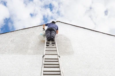 Peinture extérieure à Malicorne — façades et ravalement